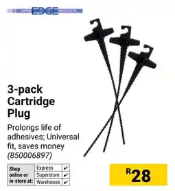 Builders Warehouse Edge Cartridge Plug offer