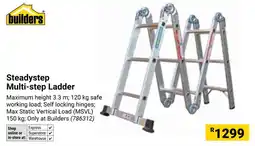 Builders Warehouse Builders Steadystep Multi-step Ladder offer