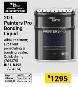 Builders Warehouse Fired Earth Painters Pro Bonding Liquid offer