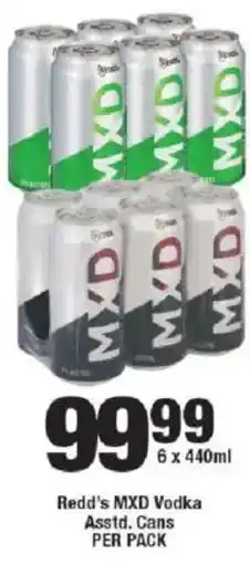 OK Liquor Redd's MXD Vodka Asstd. Cans offer
