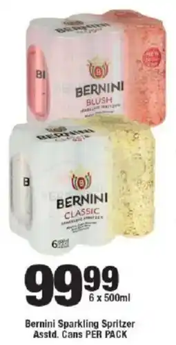 OK Liquor Bernini Sparkling Spritzer Asstd. Cans offer