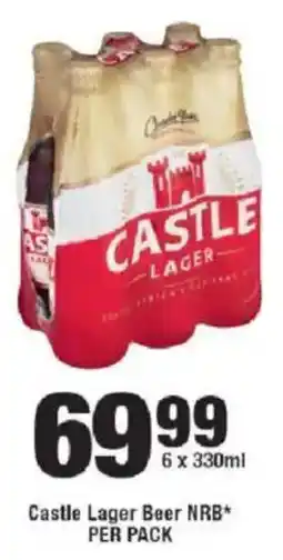 OK Liquor Castle Lager Beer NRB offer