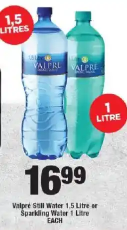 OK Liquor Valpré Still Water or Sparkling Water offer