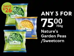Oxford Freshmarket Nature's Garden Peas/ Sweetcorn offer