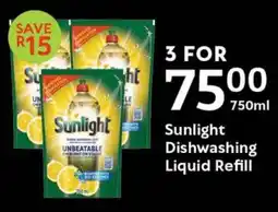 Oxford Freshmarket Sunlight Dishwashing Liquid Refill offer