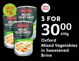 Oxford Freshmarket Oxford Mixed Vegetables in Sweetened Brine offer