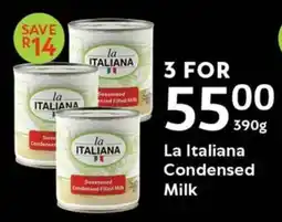 Oxford Freshmarket La Italiana Condensed Milk offer