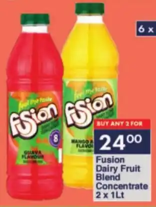 President Hyper Fusion Dairy Fruit Blend Concentrate offer