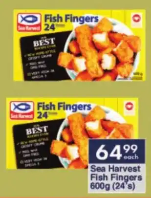 President Hyper Sea Harvest Fish Fingers offer