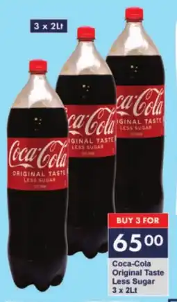President Hyper Coca-Cola Original Taste Less Sugar offer