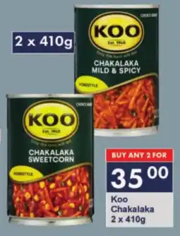 President Hyper Koo Chakalaka offer