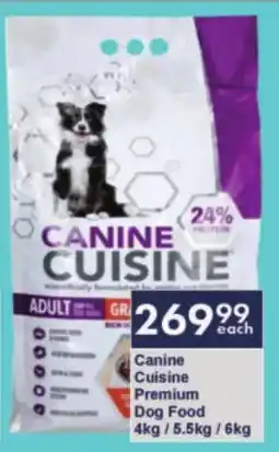 President Hyper Canine Cuisine Premium Dog Food offer