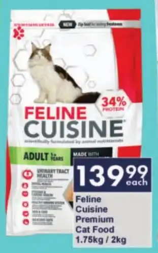 President Hyper Feline Cuisine Premium Cat Food offer