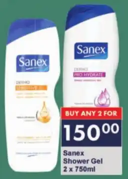 President Hyper Sanex Shower Gel offer