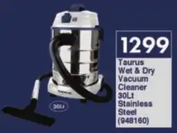 President Hyper Taurus Wet & Dry Vacuum Cleaner Stainless Steel offer