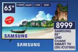 President Hyper Samsung 65" UHD Crystal Smart TV offer