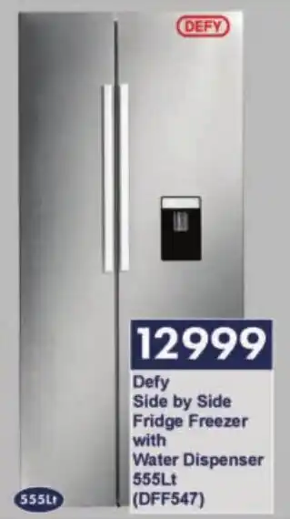 President Hyper Defy Side by Side Fridge Freezer with Water Dispenser offer