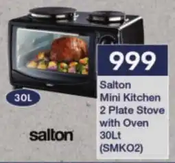 President Hyper Salton Mini Kitchen 2 Plate Stove with Oven offer