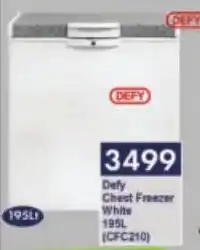 President Hyper Defy Chest Freezer White offer