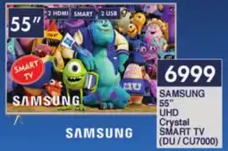 President Hyper SAMSUNG 55" UHD Crystal Smart TV offer