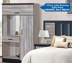 OK Furniture Julia Dressing Table Robe offer