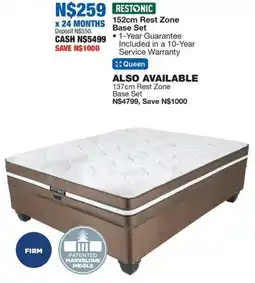 OK Furniture Restonic Rest Zone Base Set offer