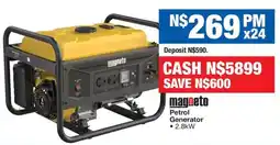 OK Furniture Magneto Petrol Generator offer