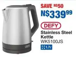 OK Furniture Defy Stainless Steel Kettle offer