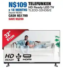 OK Furniture Telefunken HD Ready LED TV offer