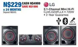 OK Furniture LG 2.1-Channel Mini Hi-Fi offer
