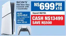 OK Furniture SONY PS5 Slim Disc Console with 1 Controller offer