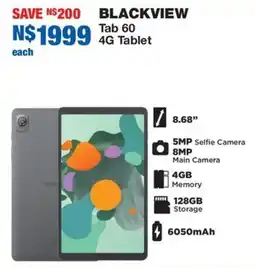 OK Furniture Blackview Tab 60 4G Tablet offer