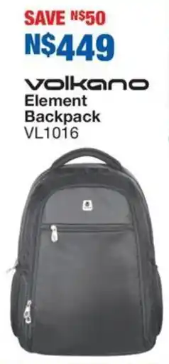 OK Furniture Volkano Element Backpack offer