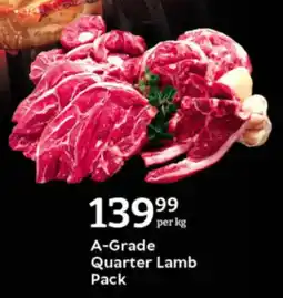 Oxford Freshmarket A-Grade Quarter Lamb Pack offer