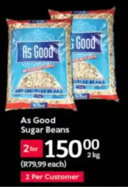 Oxford Freshmarket As Good Sugar Beans offer