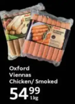 Oxford Freshmarket Oxford Viennas Chicken/ Smoked offer