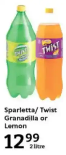 Oxford Freshmarket Sparletta/ Twist Granadilla or Lemon offer