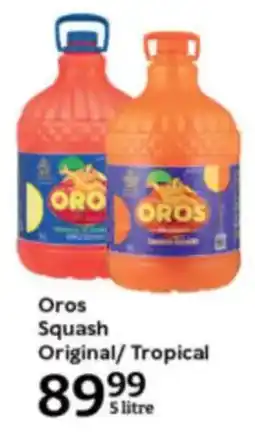 Oxford Freshmarket Oros Squash Original/ Tropical offer