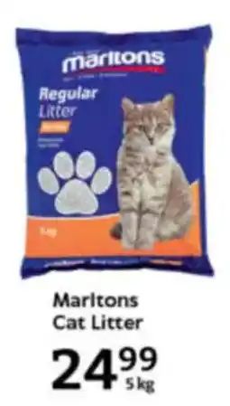 Oxford Freshmarket Marltons Cat Litter offer