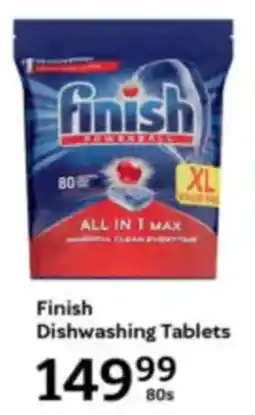 Oxford Freshmarket Finish Dishwashing Tablets offer