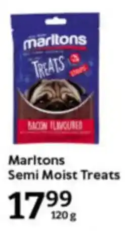 Oxford Freshmarket Marltons Semi Moist Treats offer