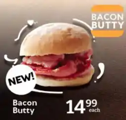Oxford Freshmarket Bacon Butty offer