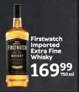 Oxford Freshmarket Firstwatch Imported Extra Fine Whisky offer