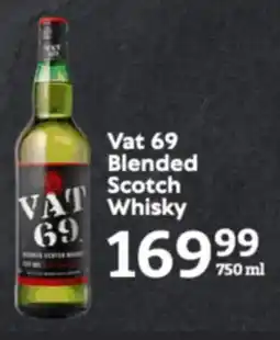 Oxford Freshmarket Vat 69 Blended Scotch Whisky offer