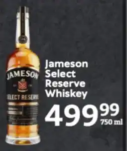 Oxford Freshmarket Jameson Select Reserve Whiskey offer