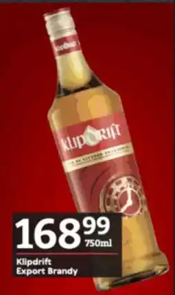 Oxford Freshmarket Klipdrift Export Brandy offer