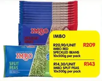 Shoprite Imbo split peas offer