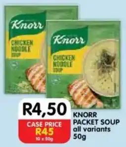 Shoprite Knorr packet soup all variants offer