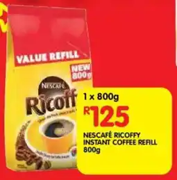 Shoprite Nescafé ricoffy instant coffee refill offer