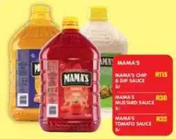 Shoprite Mama's chip & dip sauce offer